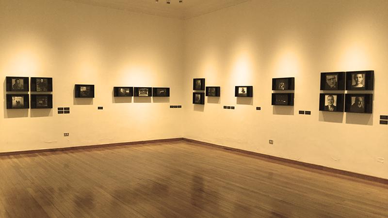 Exposición “Contracorriente 2016 – 2017” de Luis Poirot, presentada en el Museo Histórico Gabriel González Videla en agosto de 2018. 